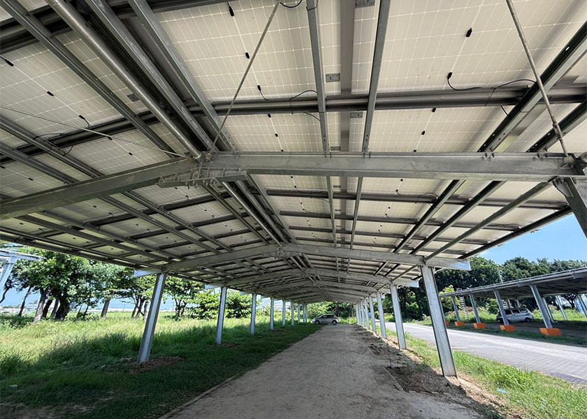 Iron Frame Platform Case -Tainan - Zhongzhou - Baseball field